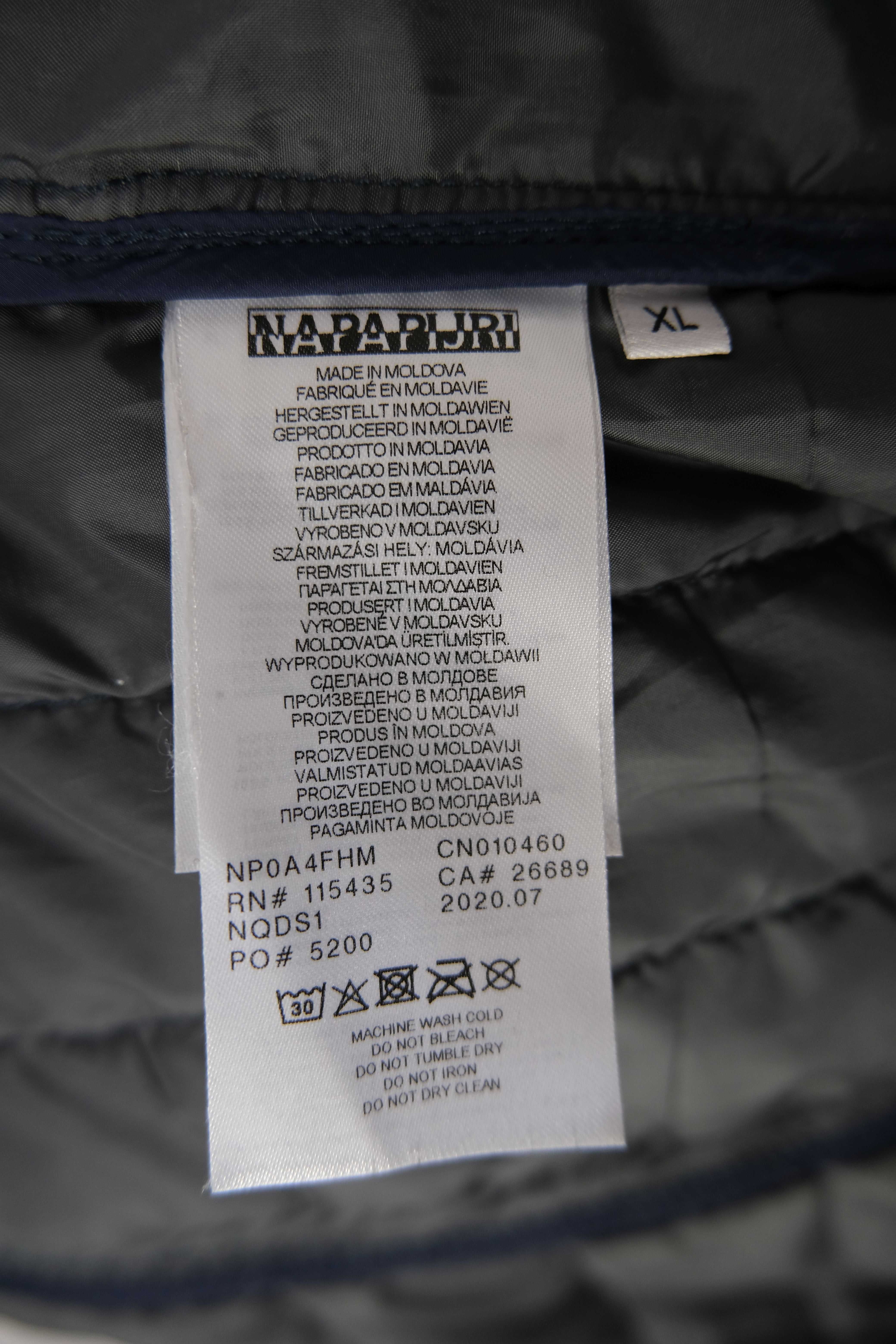 Napapijiri męska pikowana  kurtka przejściowa r XL