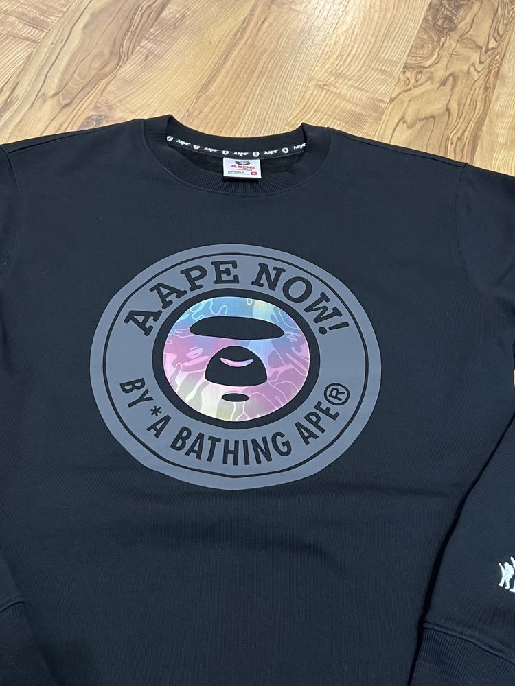 AAPE basic sweatshot BAPE бейп свитшот Новий! Оригінал.