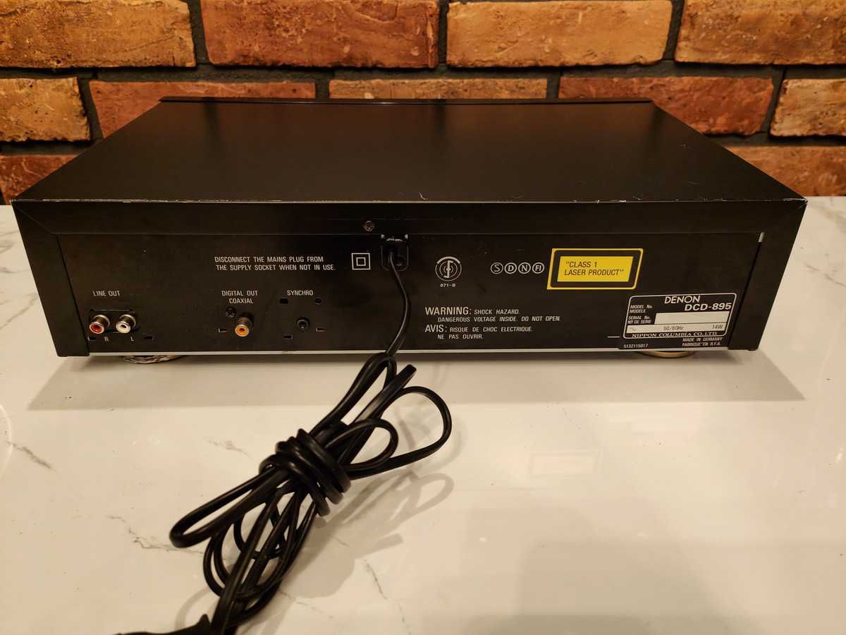 DENON DCD-895 ! Znakomity odtwarzacz CD ! 2xPCM + signetic