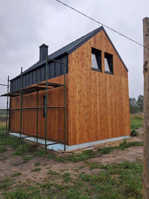 Całoroczny domek letniskowy na zgłoszenie 5x7 stodoła