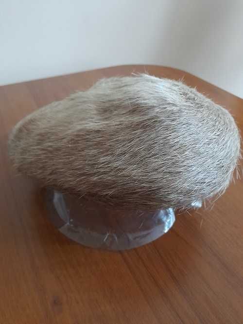 toczek czapka z nutrii