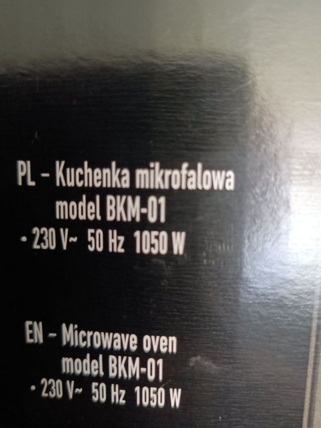 Kuchenka mikrofalowa MPM