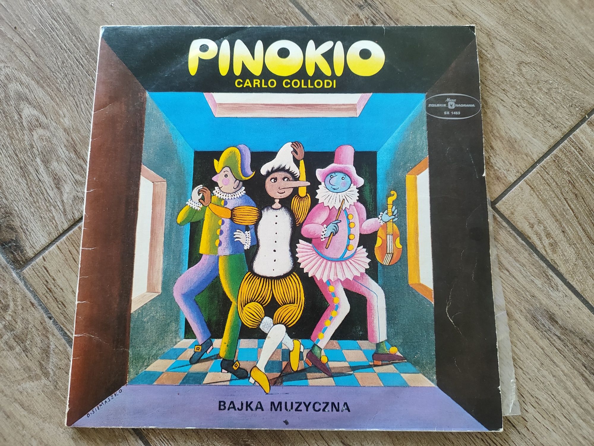 Pinokio. Oryginalna bajka nagrana na płycie winylowej