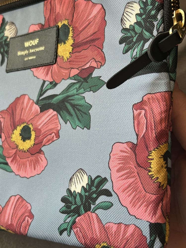 Wouf miękkie etui na iPad NOWE floral canvas