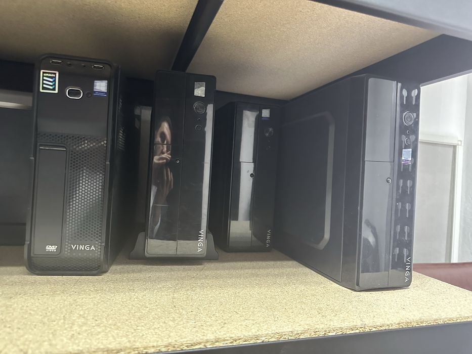 Компьтер стационарый, мониторы, принтеры