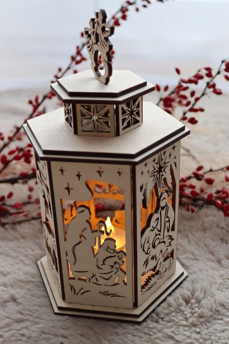 Lampion adwentowy, swięta