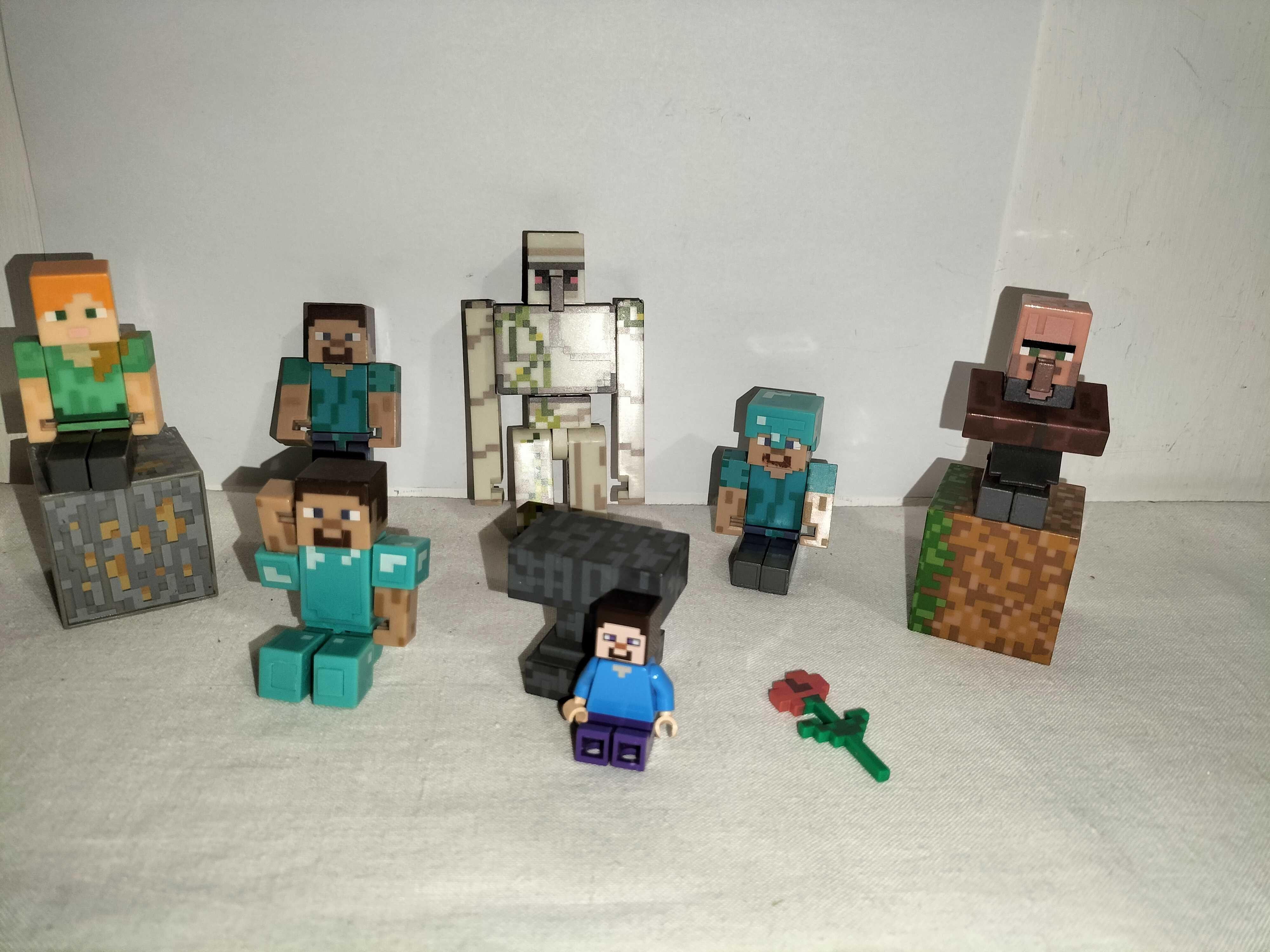 Figurki Minecraft Mojang oryginalne zestaw