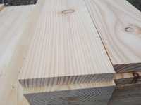 Heblowane  Deski drewniane, modrzew 80 cm x 12 cm x 2 cm
