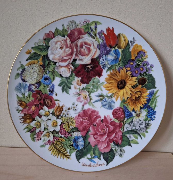 Porcelanowy talerz - ''Grande Finale'' autorstwa Ursula Band