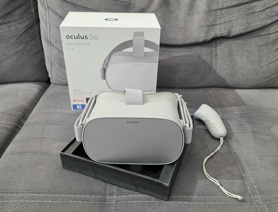 Oculus Go VR шолом віртуальної реальності, з кейсом та чохлом.