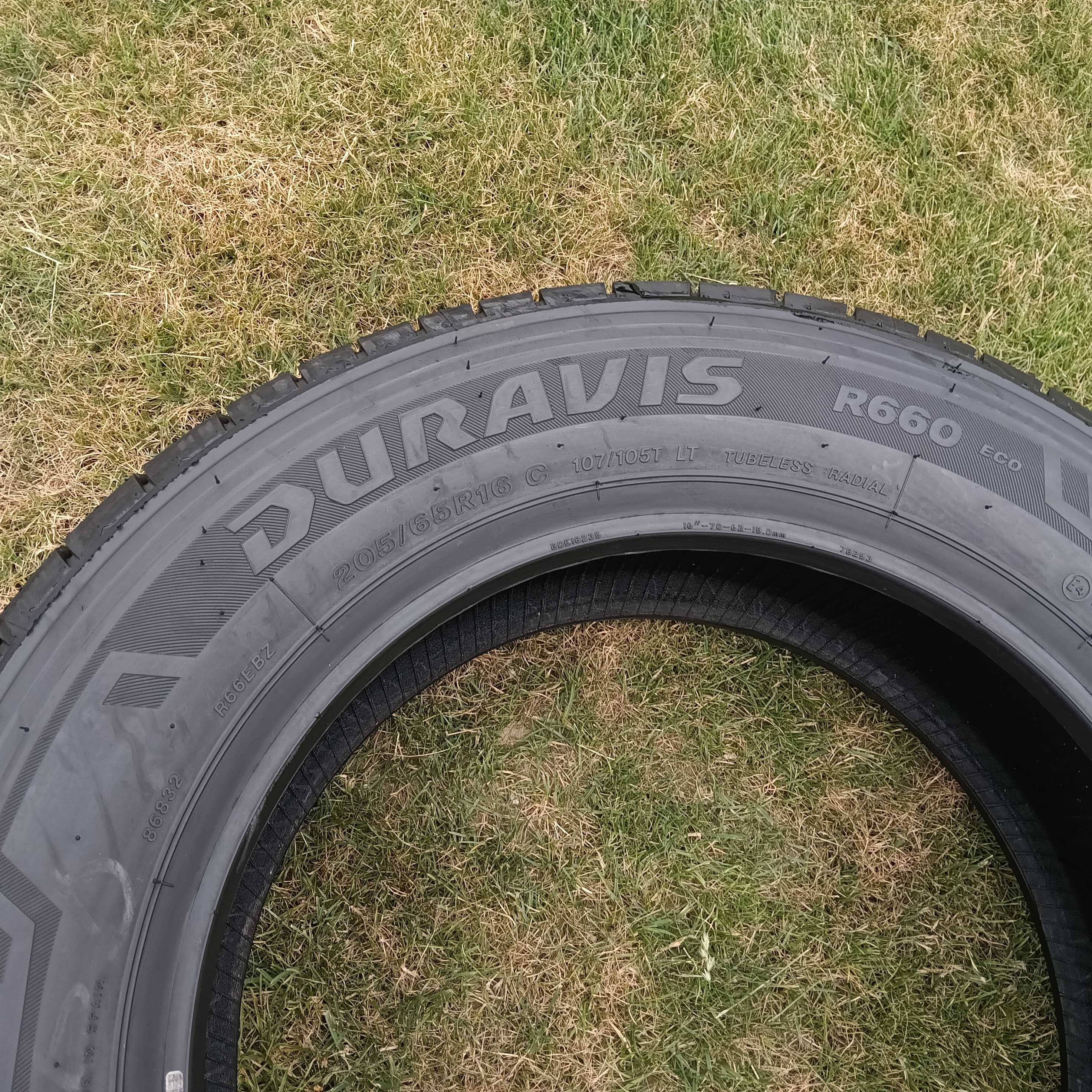 opona 205/65/16C Bridgestone Duravis R660 eco 1 sztuka 9mm 2024