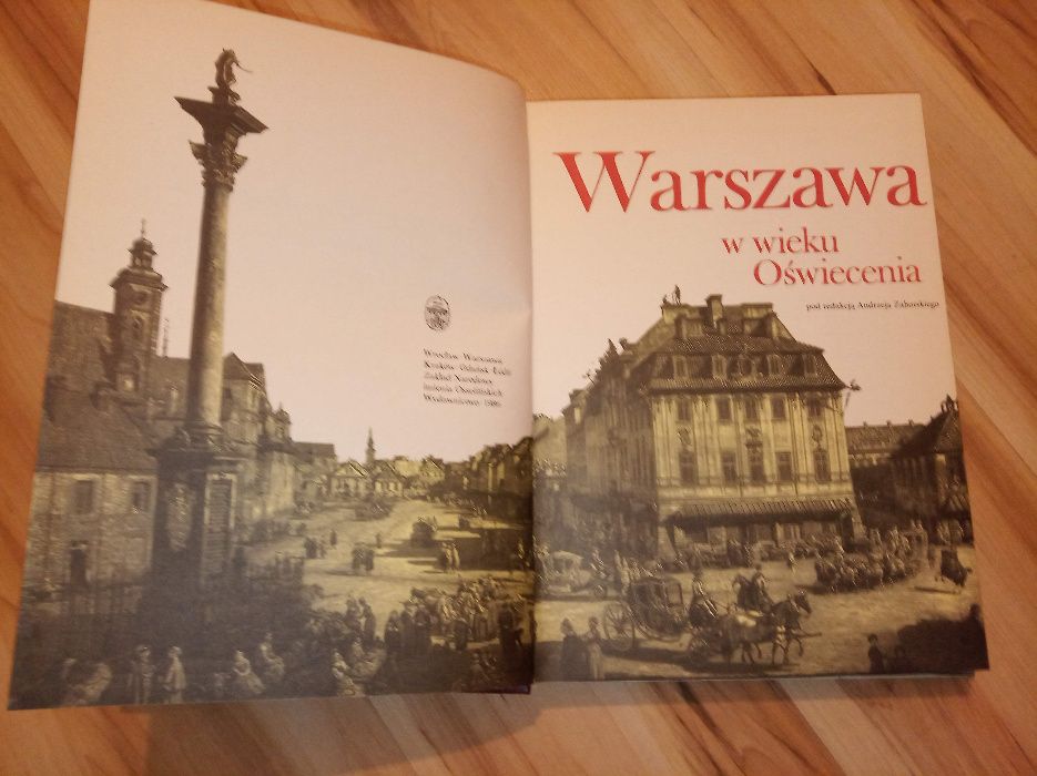 Warszawa w wieku Oświecenia - Andrzej Zahorski