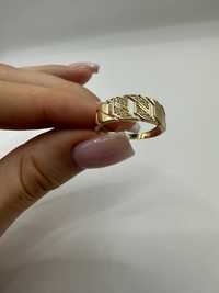 Pierścionek obrączka złota pr. 585