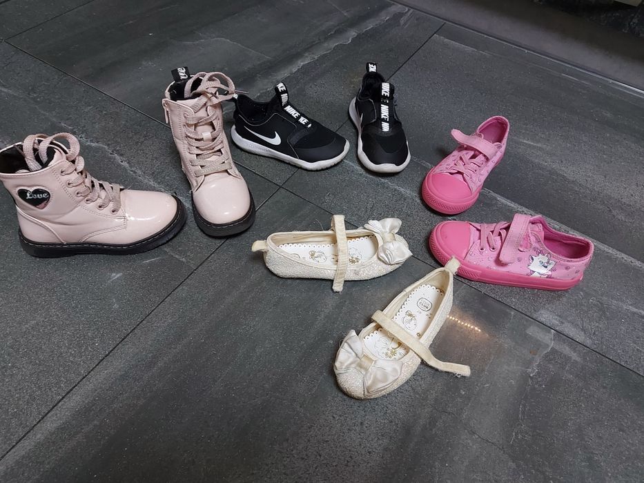 4 pary butów. 27. Kozaki nelli blu, nike, cool club, disney