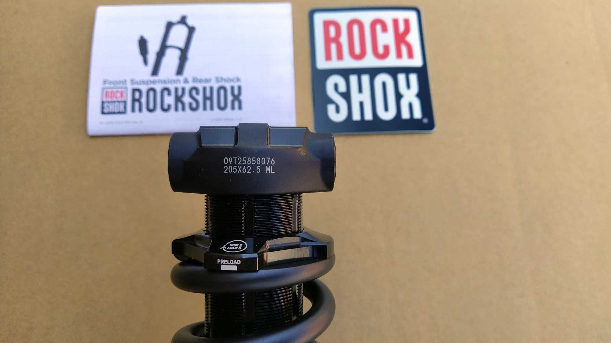 NOWY damper Santa Cruz RockShox SUPER DELUXE 205x62.5mm Select Coil