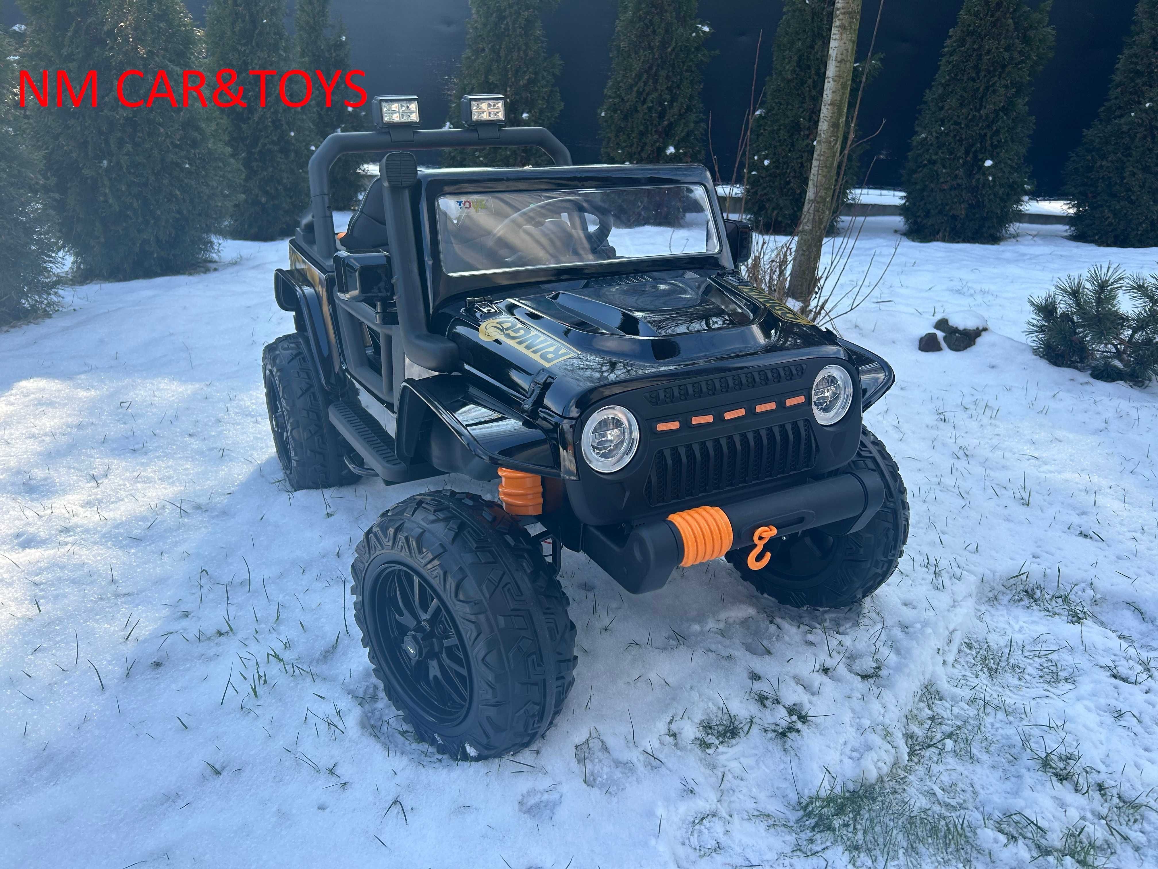 Auto na akumulator 100kg udźwig 4x4 180W lakierowane pojazd terenowy
