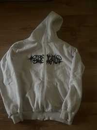 Hoodie full zip size (M) fit S