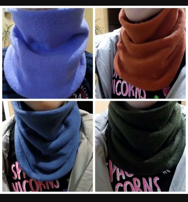 Хомут, снуд, манішка, рукавички