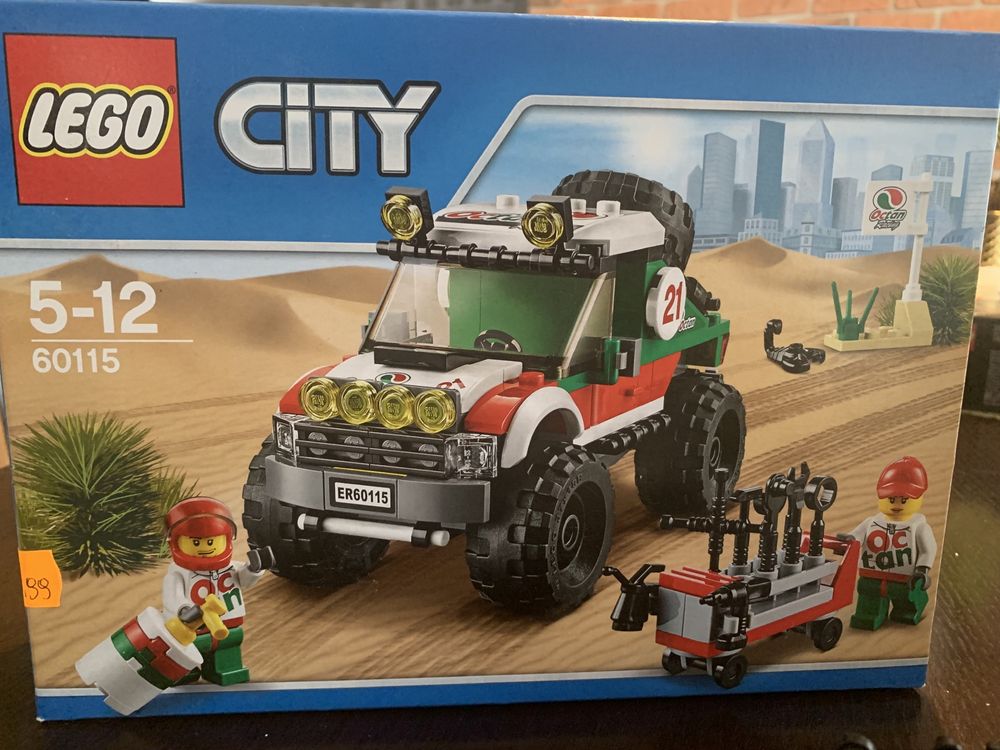 Zestaw Lego 60115 Terenówka Jeep Pustynna wyścigówka