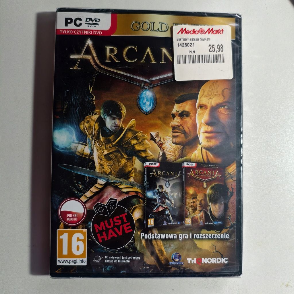 gra arcania complete collection gold edition pc steam