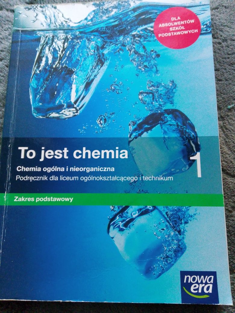 To jest chemia 1 liceum technikum