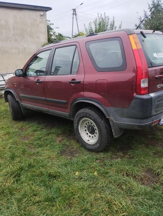 Honda CR-V II lift 2'' nowe opony AT. Zamiana