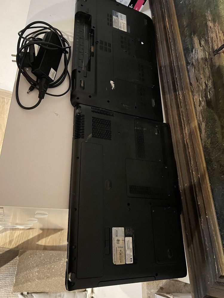 Dwa laptopy asus K72JK oraz hp dv9700