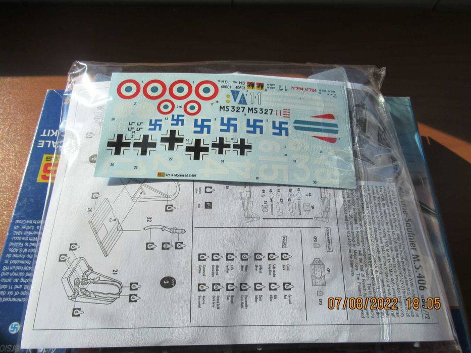 1/72 RS Models Morane-Saulnier M.S.406