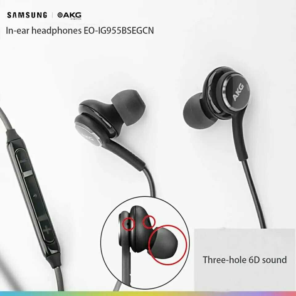 Наушники Samsung S10 AKG с Пультом и Микрофоном Гарнитура EO - IA500