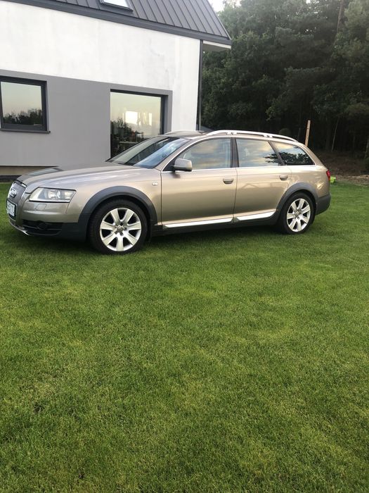 Audi a6 c6 allroad 3.0tdi quattro, pneumatyka, bose, kamera cofania