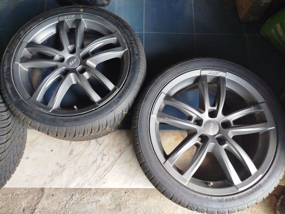 4 jantes ATS 18'' com pneus novos 235/40R18