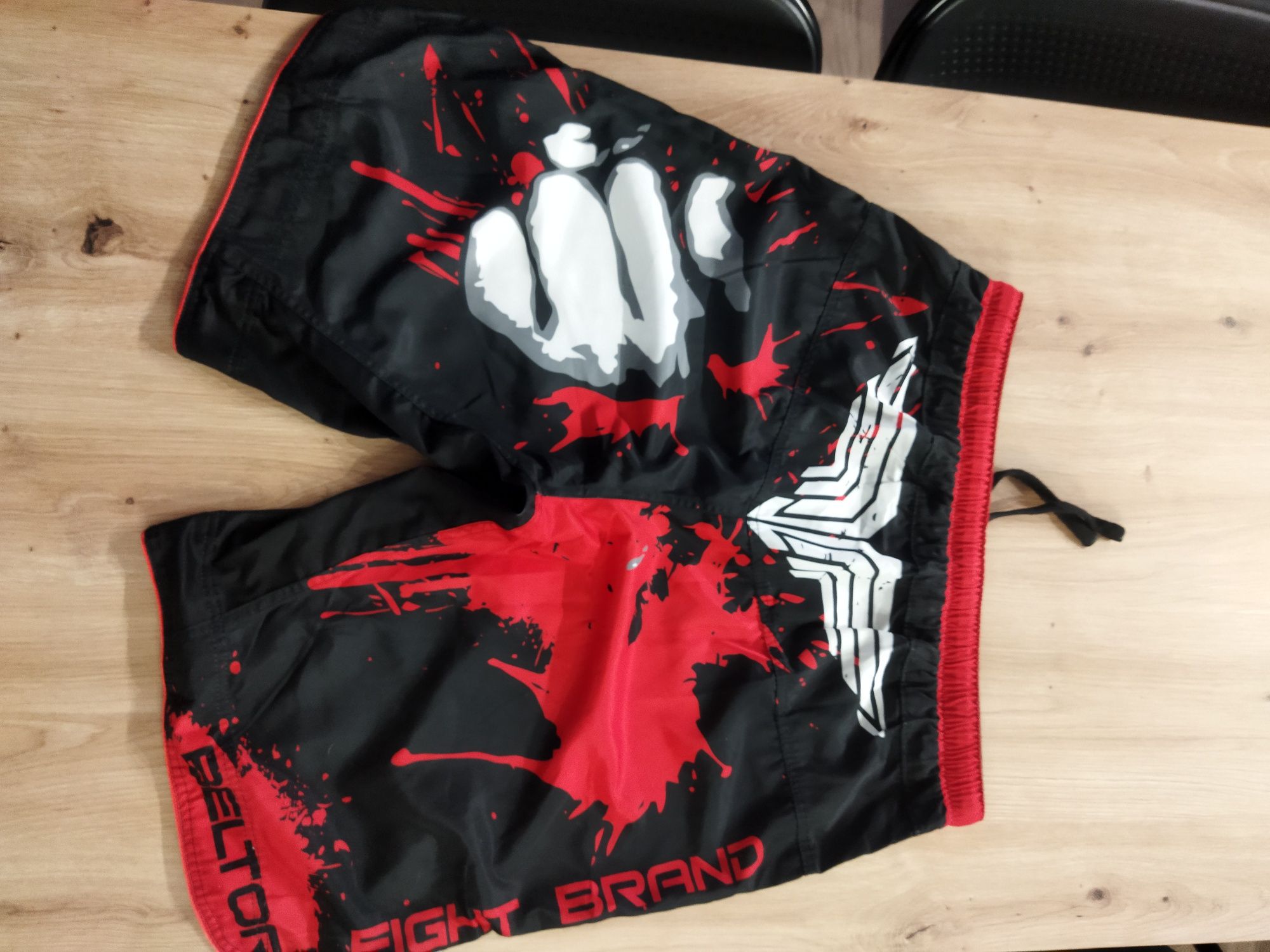 Spodenki MMA treningowe Beltor Red
