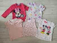 H&M, Disney, Pepco. Zestaw bluzki / koszulki