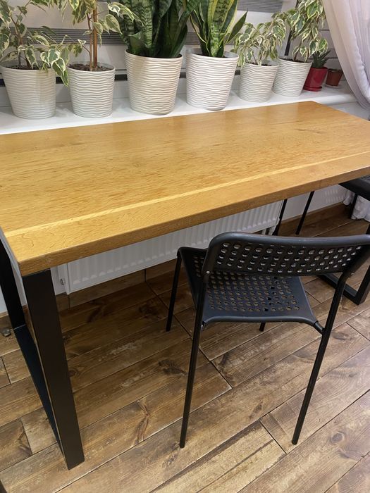 Стіл дубовий лофт з дерева