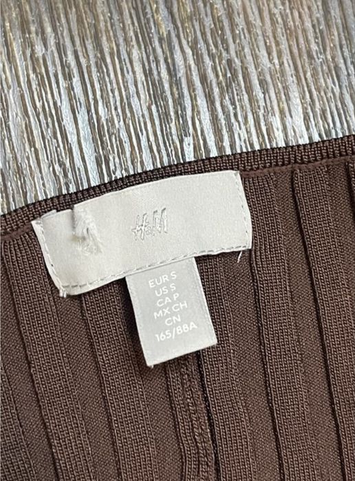 H&M сукня в рубчик