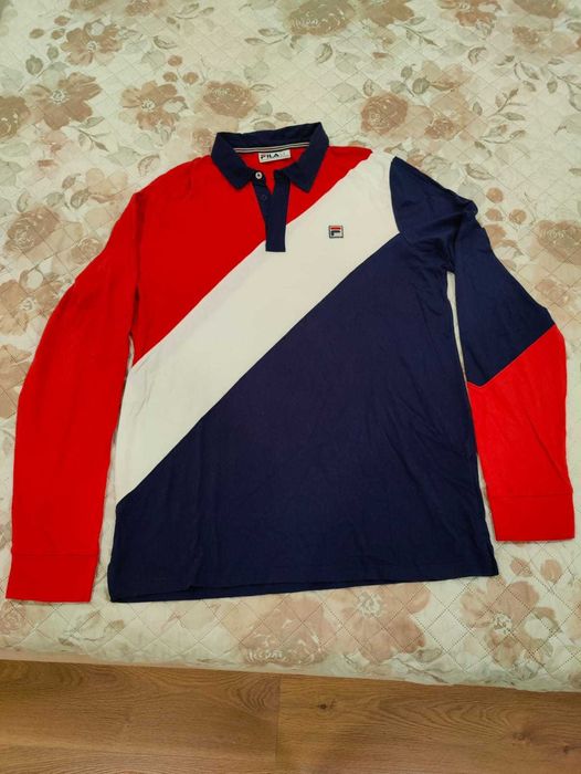 Polo manga comprida Fila tam. XL em excelente estado