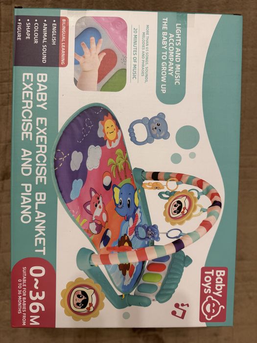 Дитячий килимок ігровий розвивальний