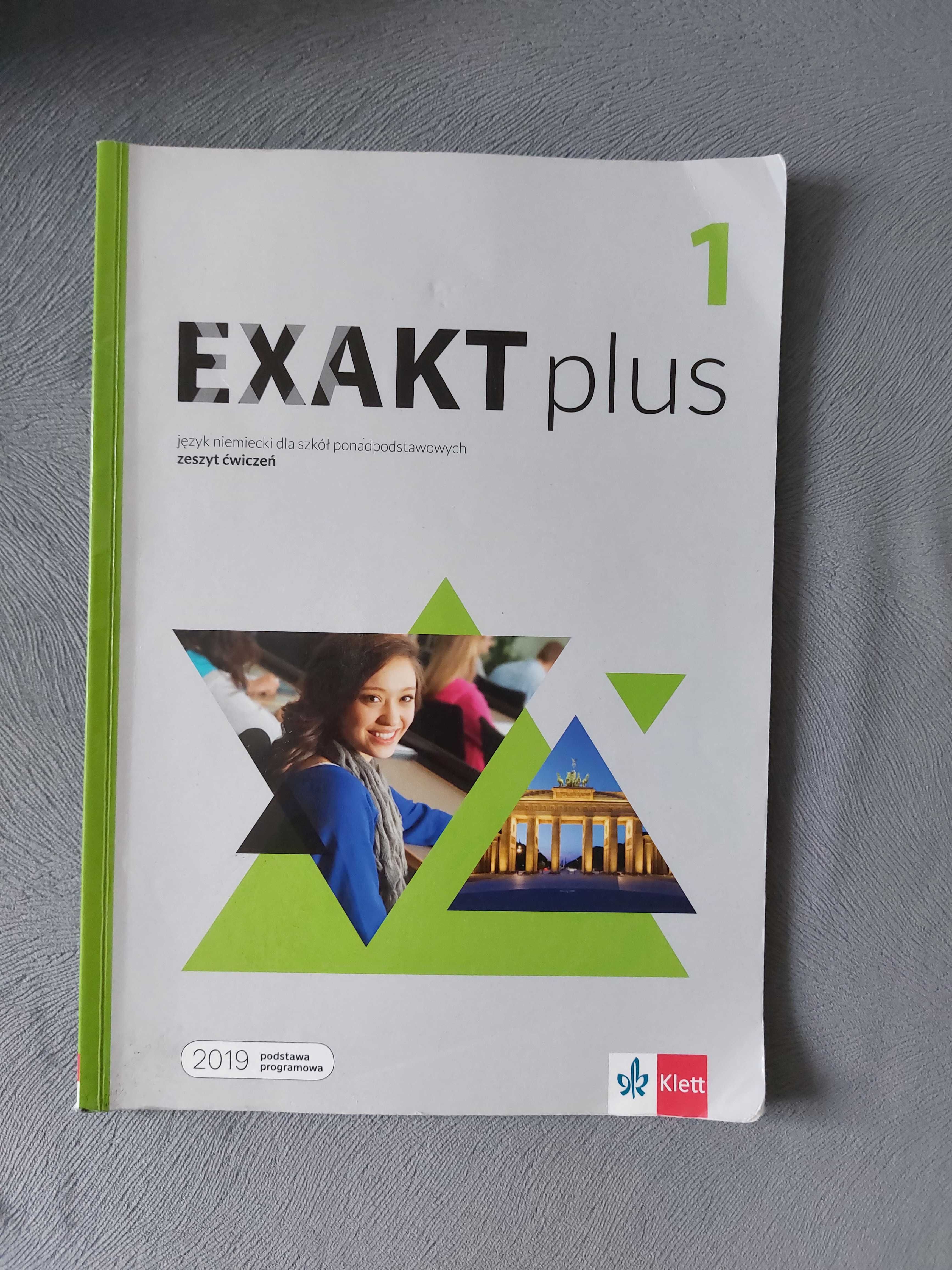 Exakt plus klasa 1 język niemiecki zeszyt ćwiczeń