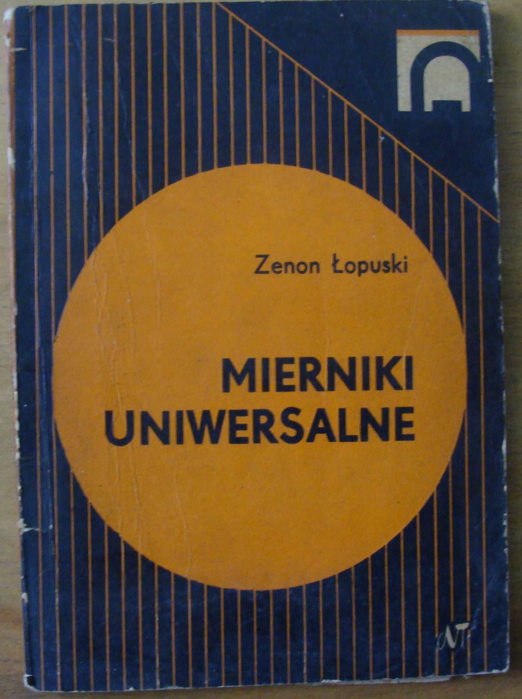 Książka " Mierniki uniwersalne".