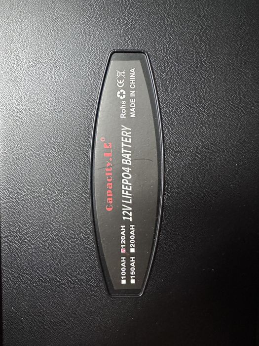 Bateria portaril 120ah para autocaravana e outros
