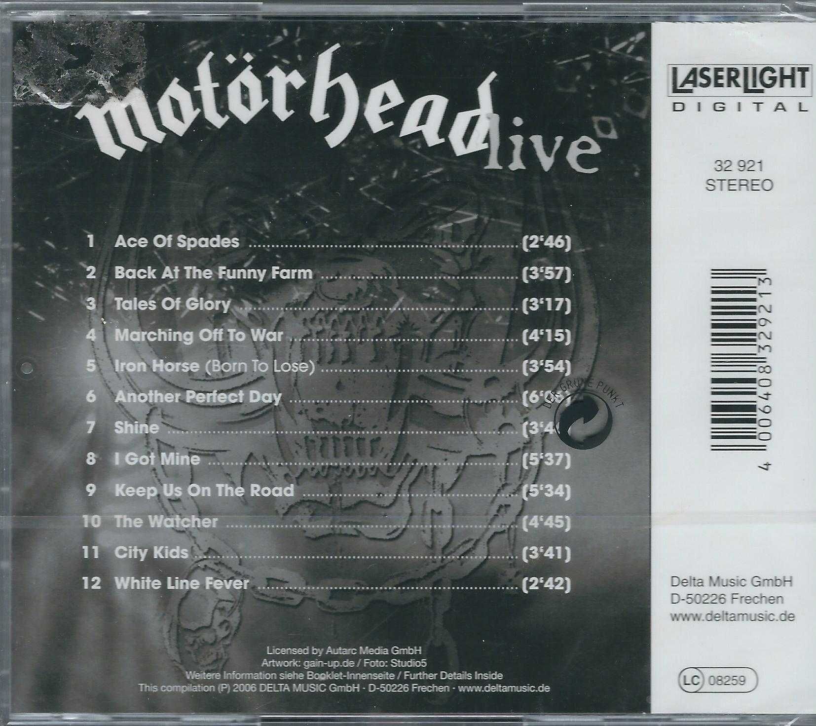 CD Motörhead - Live (2006) (LaserLight Digital) (nowa)