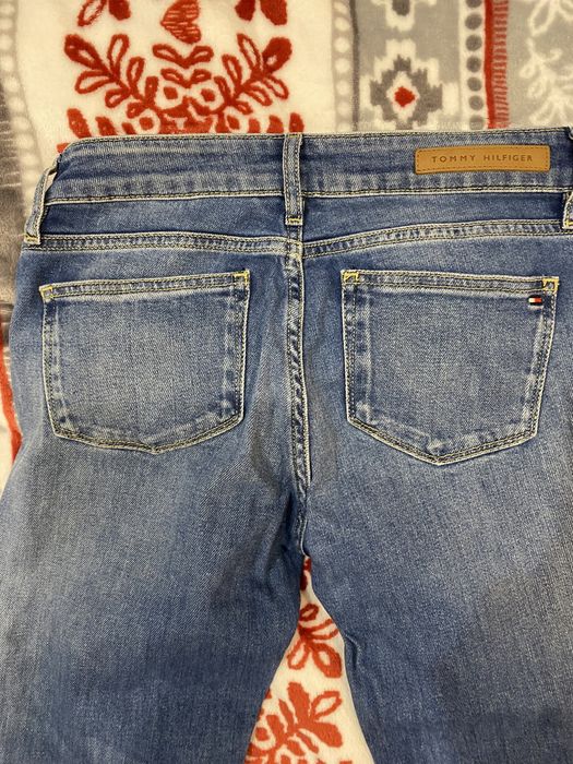 Spodnie Tommy Hilfiger damskie