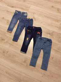 Spodnie jeansy r. 92