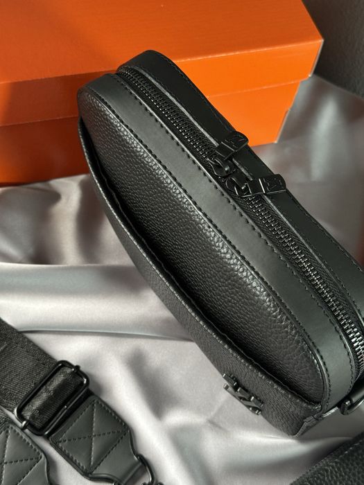 Чоловіча сумка Louis Vuitton мужская сумка барсетка мессенджер 2в1 дуо