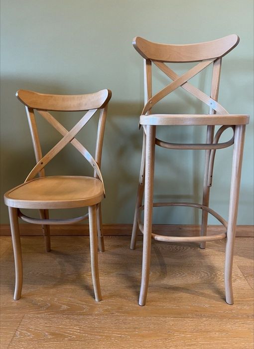 Стільці віденські барні (високі)