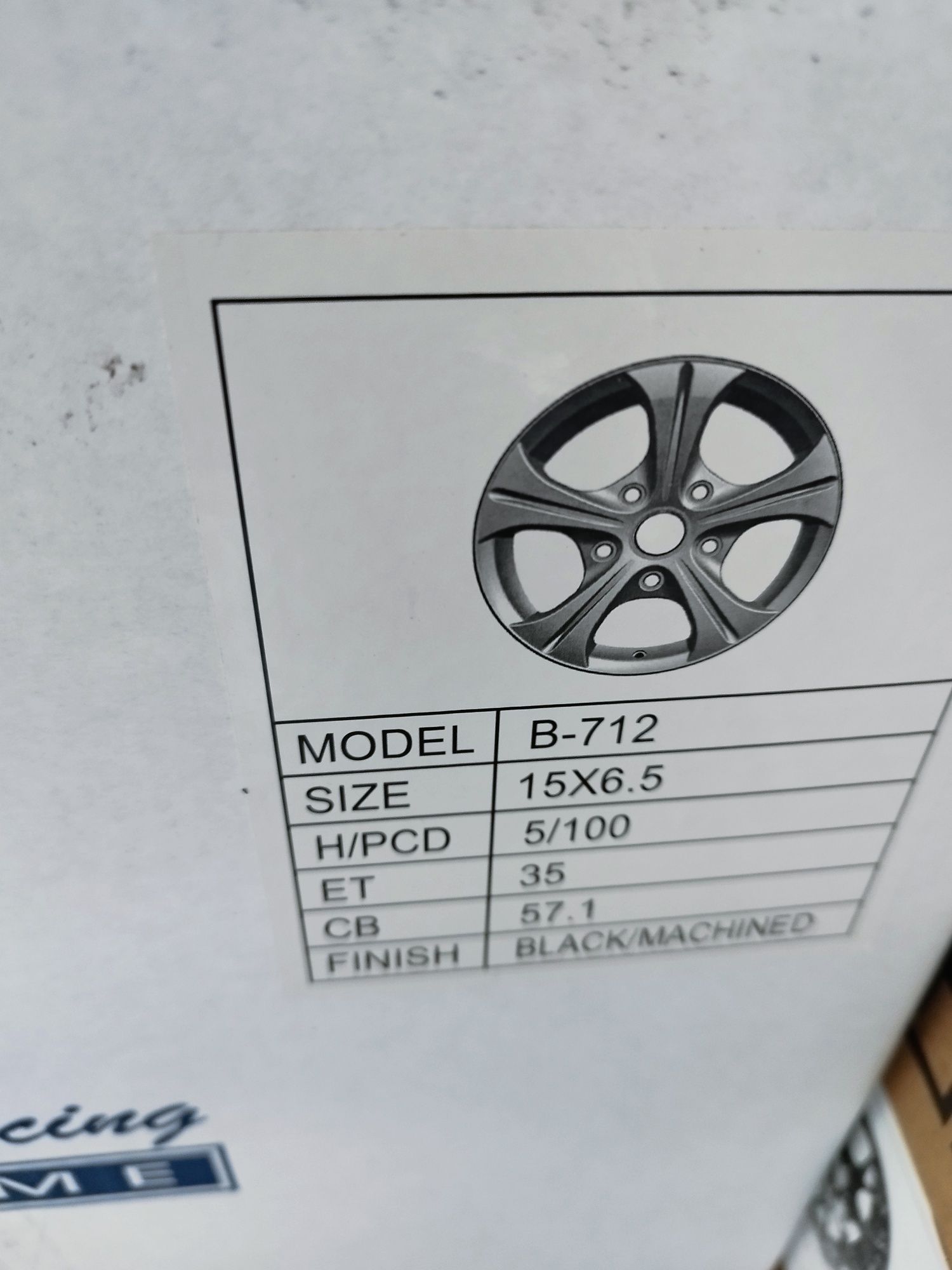 Jantes 15 5x100 Audi VW SEAT Skoda