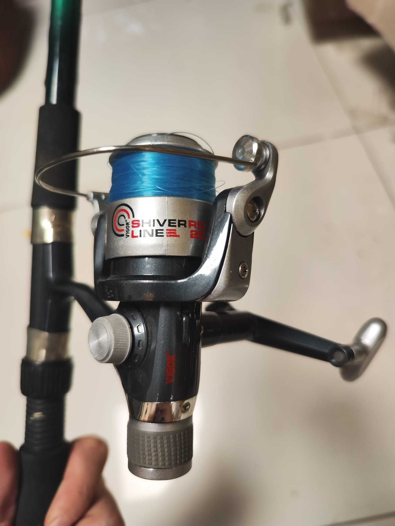 Okuma 21006 (2,10 m, 10–30 g) + Vigor Shiver RD Line 20