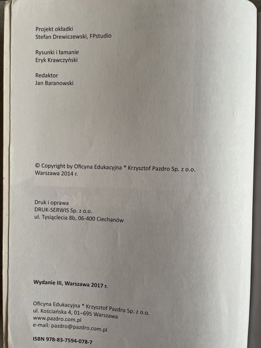 Matematyka 3. Zakres podstawowy. Zbiór zadań liceum i technikum