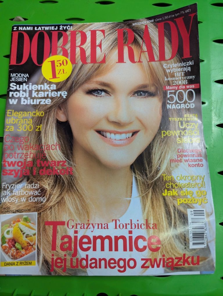 Stary miesiecznik "Dobre rady" 2008, wrzesien