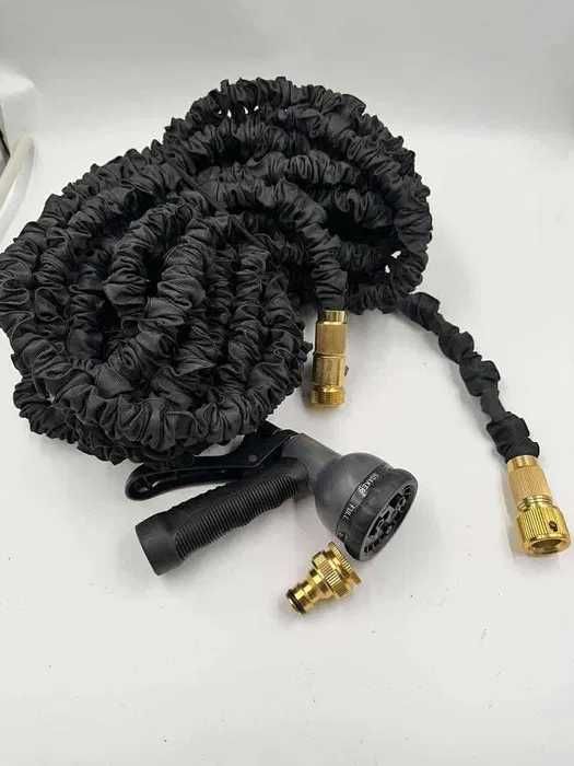 WĄŻ OGRODOWY rozciągliwy 10M-30M +pistolet Okazja! NOWY